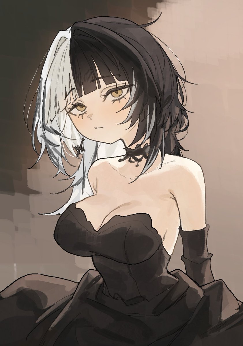 Arch_05x's tweet photo. 🤍🖤
#ShiorinSketch https://t.co/GweVycaTE1