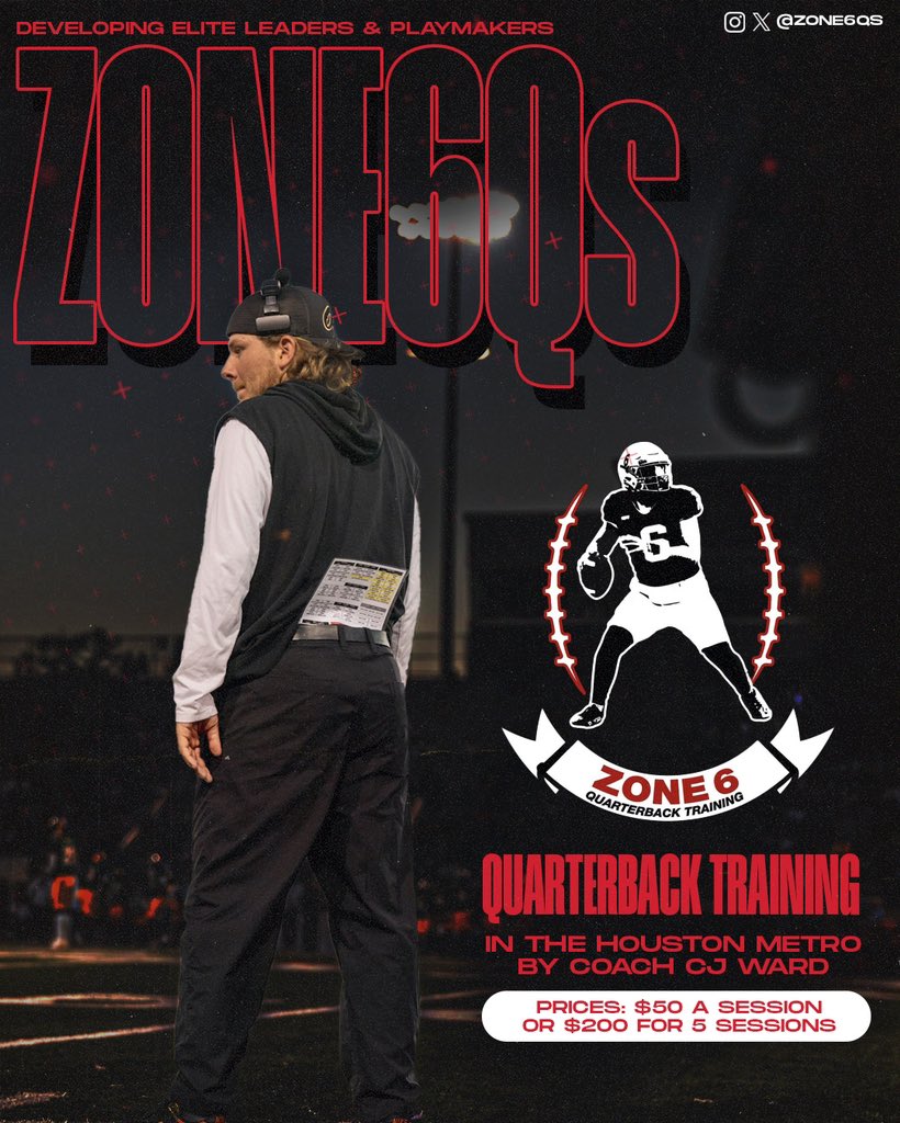 ZONE6Qs Quarterback Training tweet media