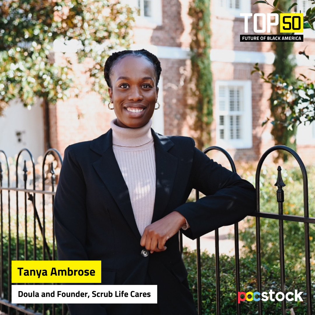 I am beyond honored and deeply grateful to be named one of Pocstock’s Future of Black America Top 50! This recognition is a reminder of why I do this work—because every person deserves access to quality maternal, reproductive, and menstrual health care. 

blog.pocstock.com/pocstock-relea…