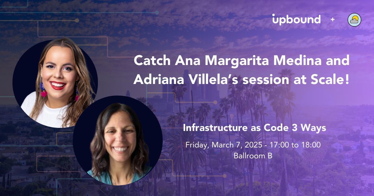 upbound (@upbound_io) on Twitter photo 🚀 Crossplane, Pulumi & OpenTofu – which IaC tool is right for you?
Join <a href="/adrianamvillela/">Adriana Villela | @adrianamvillela@hachyderm.io</a> & Upbound's own <a href="/Ana_M_Medina/">👩🏽💻✨Ana Margarita Medina ✨</a> at #SCaLE22x as they compare these 3 open source tools with demos & insights for DevOps, SRE & Platform engineers ➡️ buff.ly/40PYDZb 🚀 Crossplane, Pulumi & OpenTofu – which IaC tool is right for you?
Join <a href="/adrianamvillela/">Adriana Villela | @adrianamvillela@hachyderm.io</a> & Upbound's own <a href="/Ana_M_Medina/">👩🏽💻✨Ana Margarita Medina ✨</a> at #SCaLE22x as they compare these 3 open source tools with demos & insights for DevOps, SRE & Platform engineers ➡️ buff.ly/40PYDZb