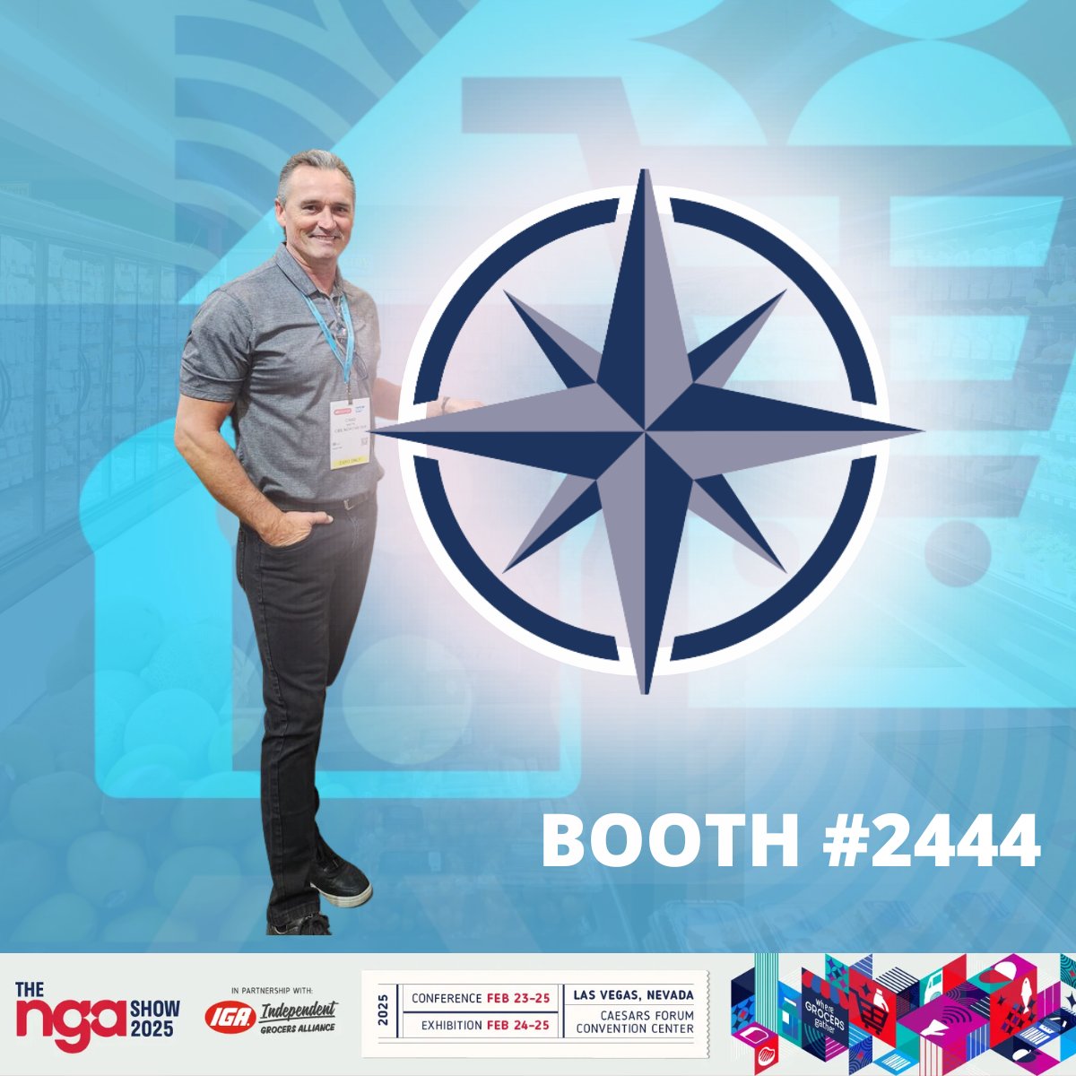 Tech that keeps up with your checkout lanes. 🛒⚡ Stop by Booth #2444 at <a href="/TheNGAShow/">The NGA Show</a> to see how <a href="/cbsnorthstar/">CBS NorthStar</a> is making grocery smarter, faster, and fresher.

#NGA2025