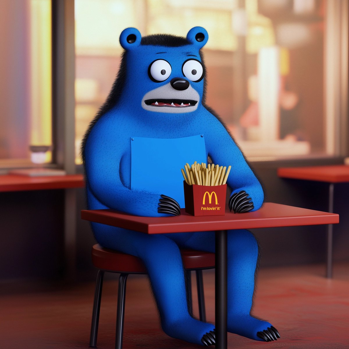 Ouchtoken's tweet photo. @kanyewest Ye do you want my fries? https://t.co/XrgmWb7uIn