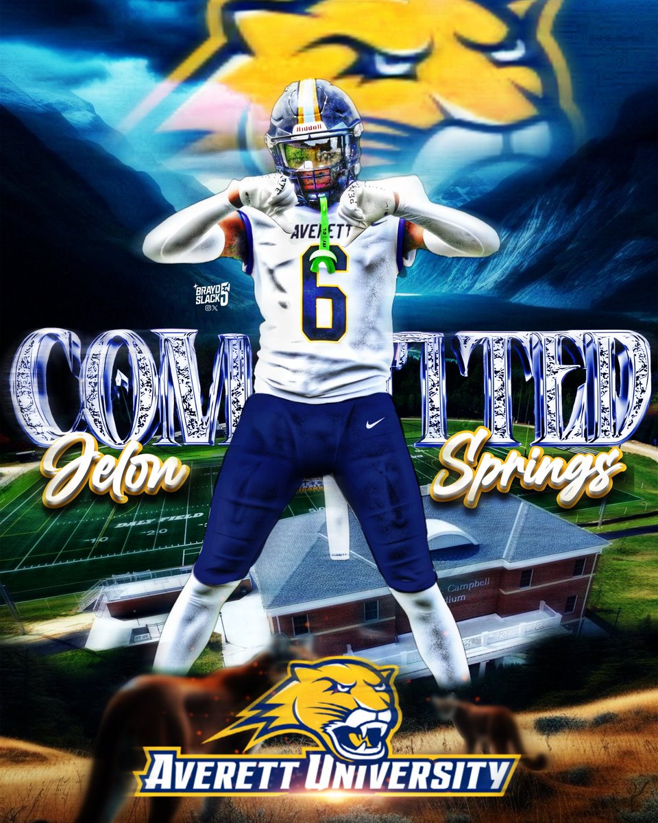 1000% Commited <a href="/AverettFootball/">Averett Football</a> <a href="/TaborFootball/">Mount Tabor Football</a> <a href="/TiesuanBrown/">Tiesuan Brown</a> @Coach_Cal_AU <a href="/coachphenry/">Coach-Patrick Henry</a> <a href="/Rolandt2__/">Roland Norfleet</a> #AGTG 💛💙