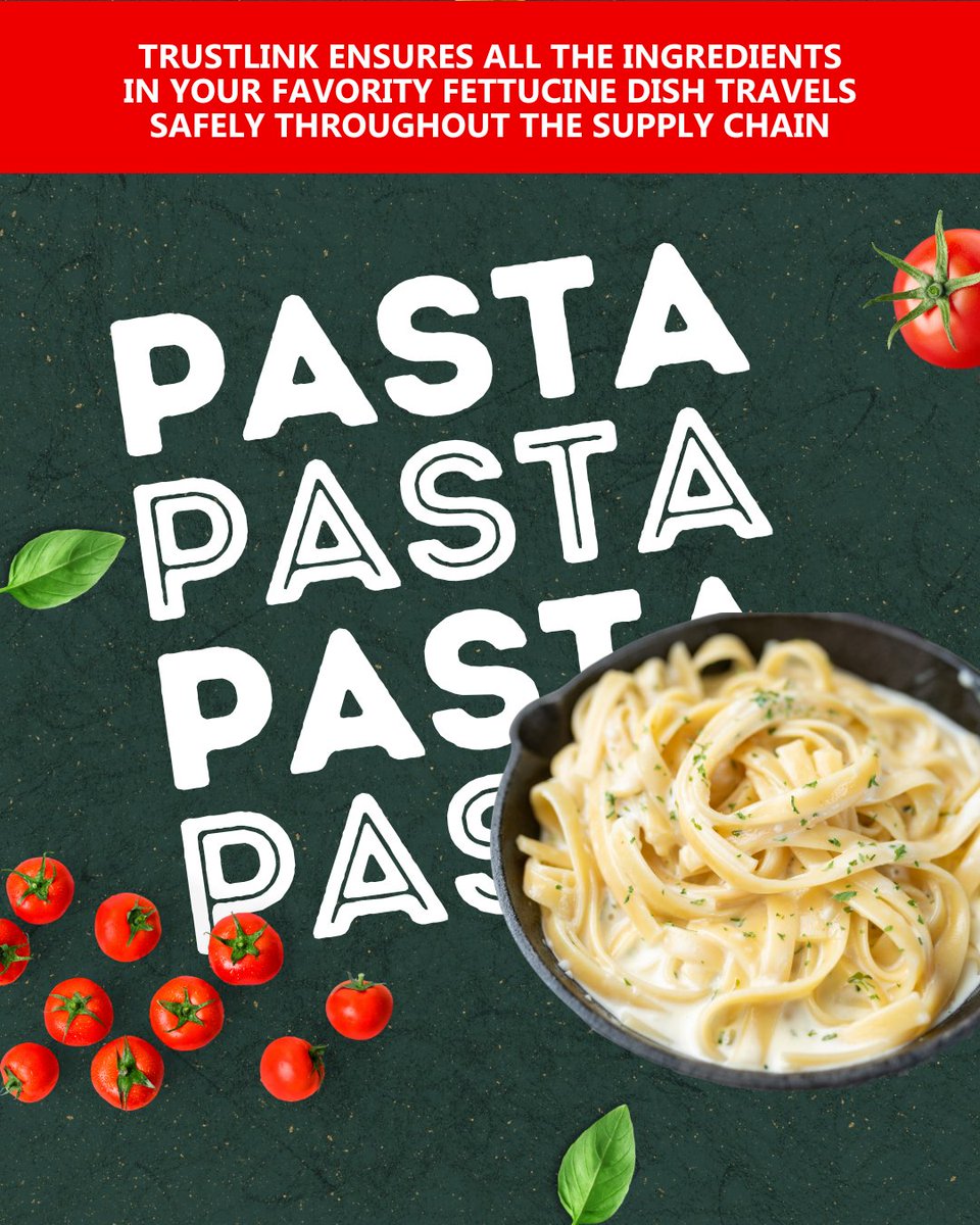 🍝 Happy National Fettuccine Day! 🍝

At TrustLink, we’re passionate about food safety and traceability throughout the entire food supply chain—ensuring that your favorite fettucine and all ingredients arrive safely and maintain top-notch quality.