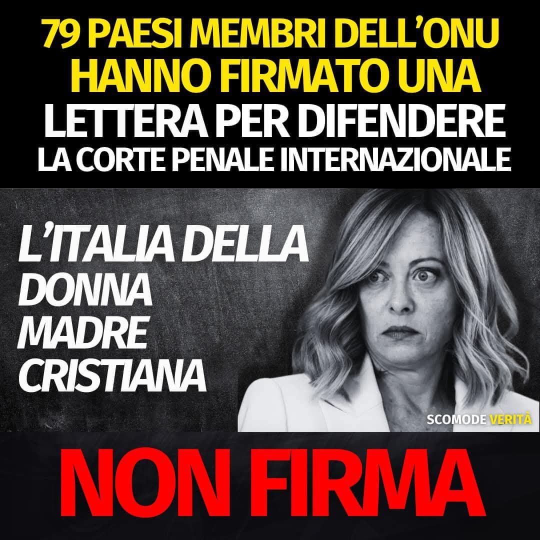 Antiogu60's tweet photo. Il #ConiglioMeloni non firma..#Scappa https://t.co/vZgyCKiSvK
