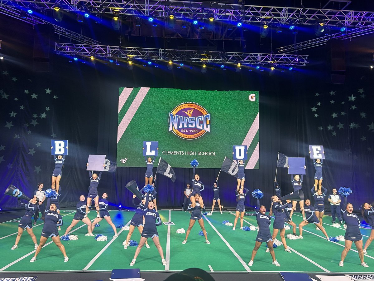tnb438's tweet image. @ClementsCheer are going to finals at the National High School Cheer Competition!!! Great job ladies! @CHS_Rangers #LEADthePAC