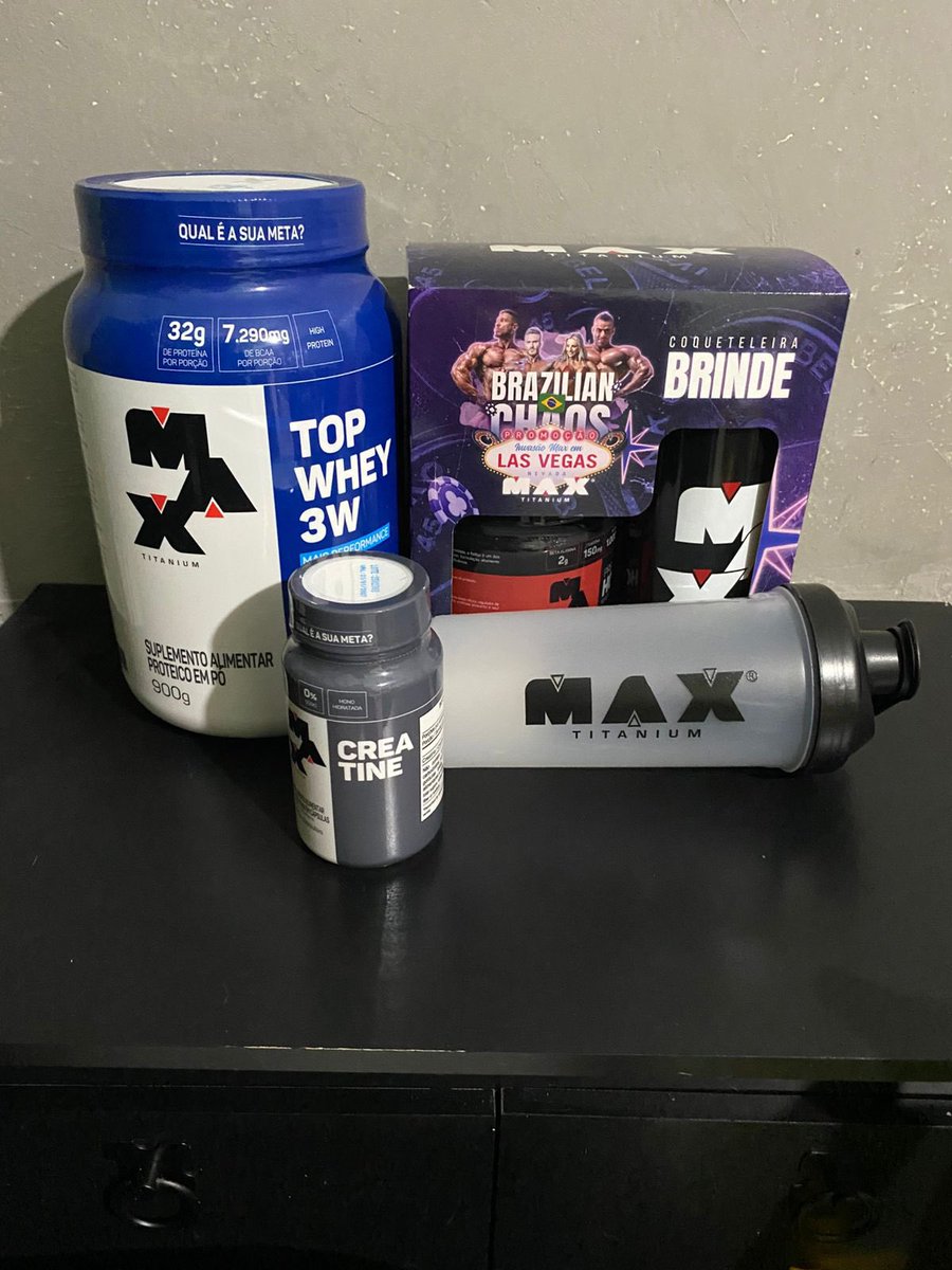 flaviogarag's tweet image. Recebidos de hoje!
Muito obrigado @max_titanium por confiar na minha evolução 🙏🏼 
Tamo junto!!!!