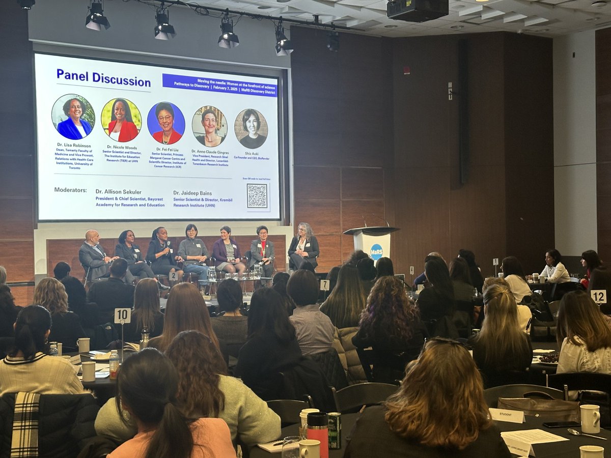 TIER at UHN (@tier_uhn) on Twitter photo TIER Director <a href="/nikkinwoods/">Nikki N. Woods</a> recently joined the Moving the Needle: Women & Women’s Health at the Forefront of Science 2025 panel to discuss the power of mentorship for women in science.
Thank you to everyone who joined the conversation & supported #WomenInSTEM! TIER Director <a href="/nikkinwoods/">Nikki N. Woods</a> recently joined the Moving the Needle: Women & Women’s Health at the Forefront of Science 2025 panel to discuss the power of mentorship for women in science.
Thank you to everyone who joined the conversation & supported #WomenInSTEM!