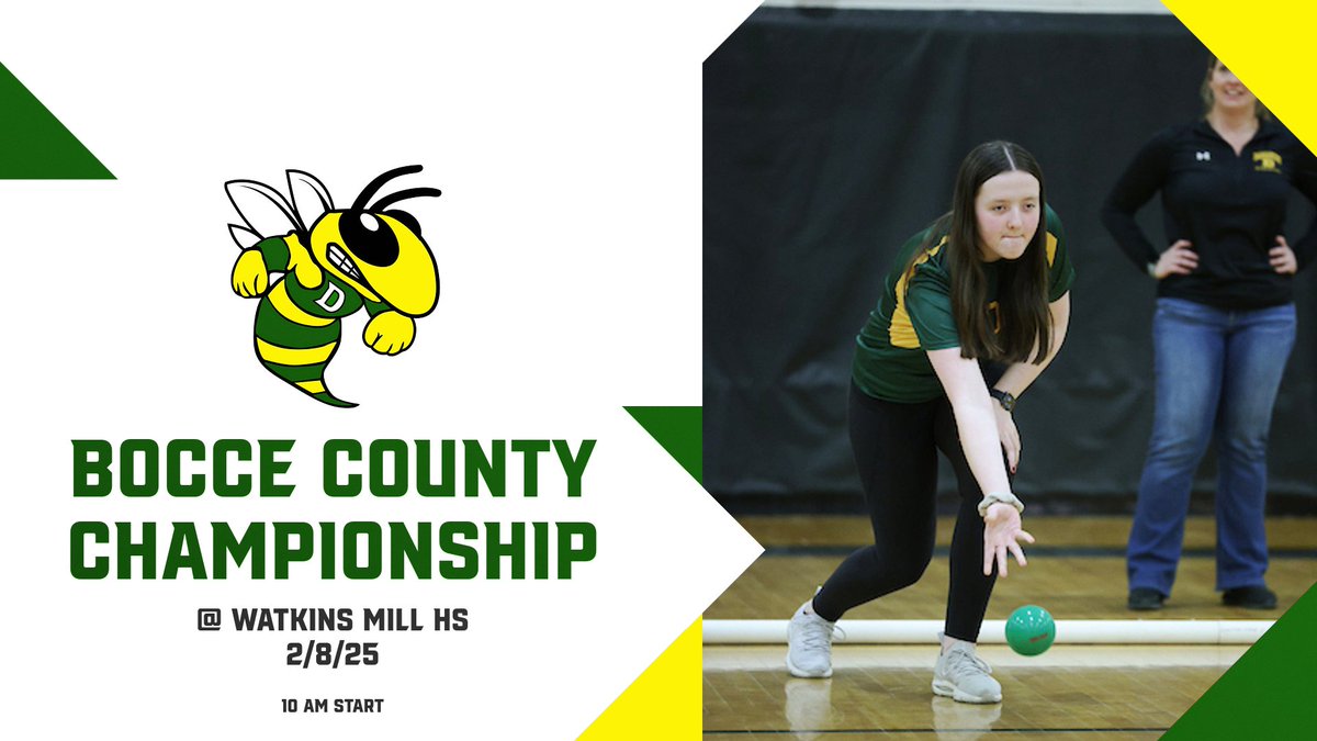 After winning the Division Champion last week, our Bocce team competes for the County Championship on Saturday!