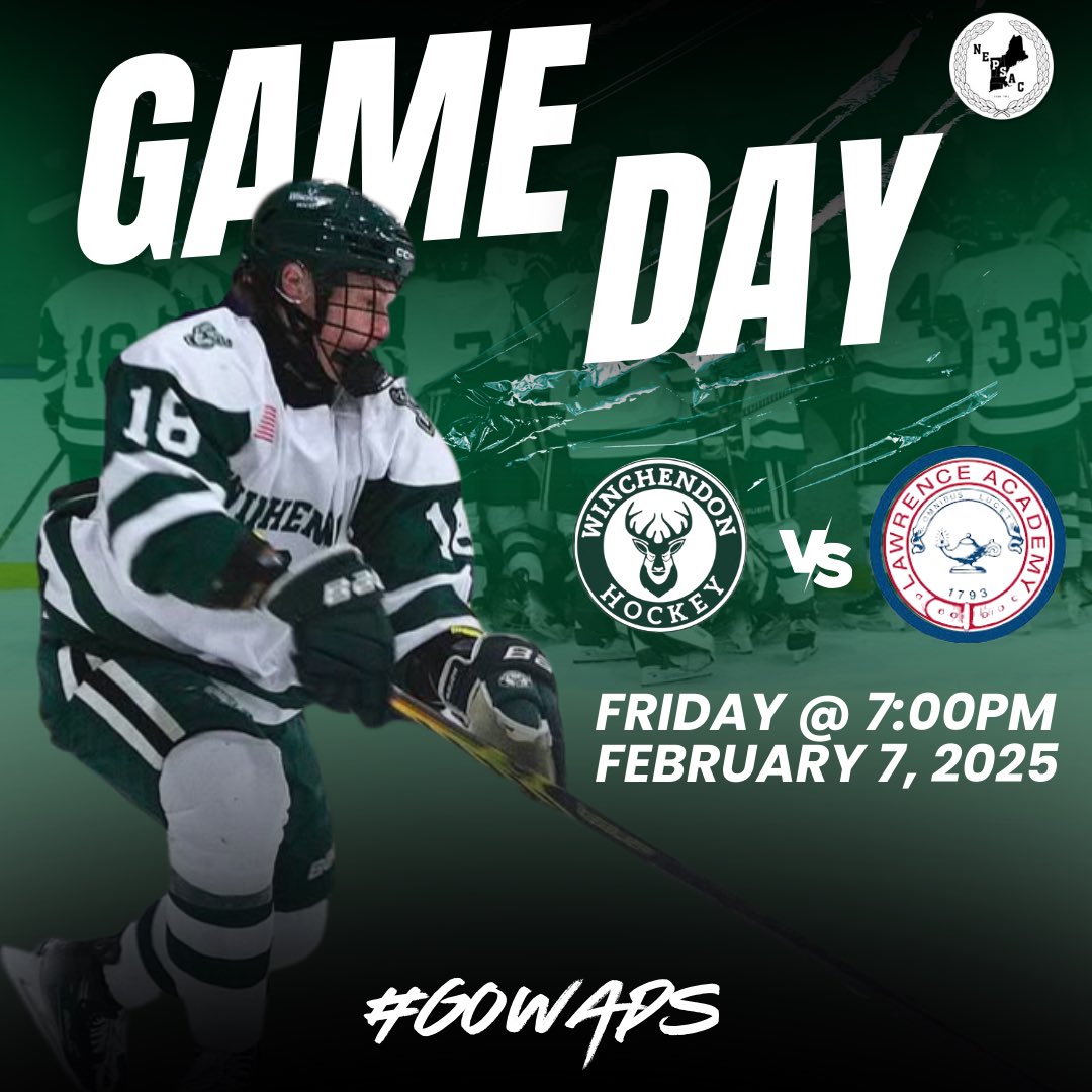 GAMEDAY in Winchendon! Welcome Lawrence Academy to town. 

🆚 Lawrence Academy
📍 Winchendon, MA
⏰ 7:00