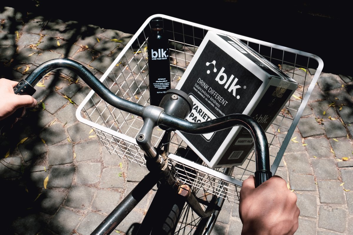 Your hydration just arrived — straight to your door, no detours 🚲

#BlkWater #DeliveredFresh #HydrationOnDemand #DrinkBlk #PureHydration #StayBalanced #WaterWithPurpose #DeliveredToYou #HydrationAtYourDoor