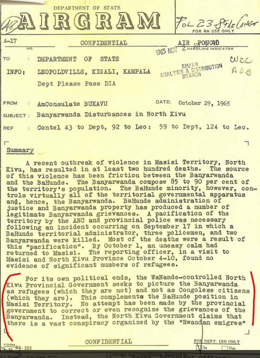 Newszakwetu's tweet image. Brother Solomon @SolomonSerwanjj , I watched your excellent show #hardquestion with our elder, sharp mind Andrew @AndrewMwenda who has a deep understanding of african/world geopolitics. You stated that  Congolese banyarwanda never had issue before 1994. NOT TRUE, IT'S AN OLD ONE