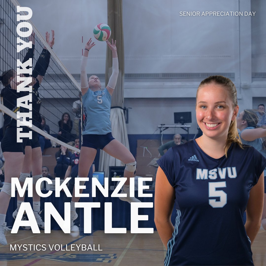 Thank you to our 2024/25 Mystics Women's Volleyball seniors!
🏐 Catherine MacPhail
🏐 Hannah Huntley
🏐 McKenzie Antle