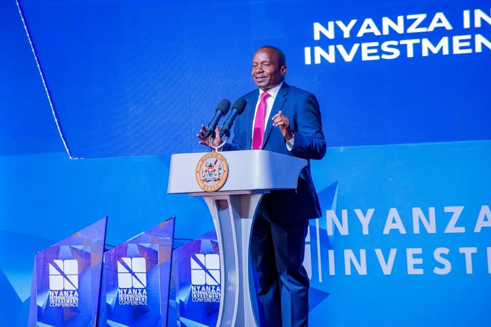 NIICKenya's tweet photo. DEPUTY PRESIDENT OFFICIALLY OPENS NIIC 2025
We were  honored to receive the Deputy President, H.E. Prof. @KindikiKithure , who officially opened the conference on behalf of H.E. President Dr. William Samoei Ruto, our esteemed chief guest.
#nyanzarising 
#NIIC2025 https://t.co/uU9v9qFgEx