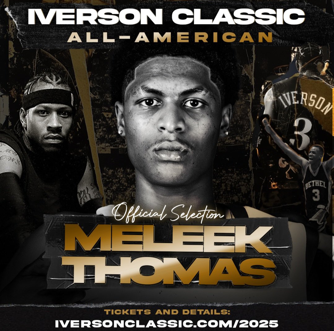 Blessed to receive an invite to play in the Iverson Classic All American game🙏🏾🙏🏾