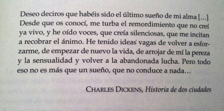literlandweb1's tweet photo. "Era el mejor de los tiempos, era el peor de los tiempos, la edad de la sabiduría, y también de la locura; la época de las creencias y de la incredulidad; la era de la luz y de las tinieblas; la primavera de la esperanza y el invierno de la desesperación". #CharlesDickens https://t.co/RM1snPyVux