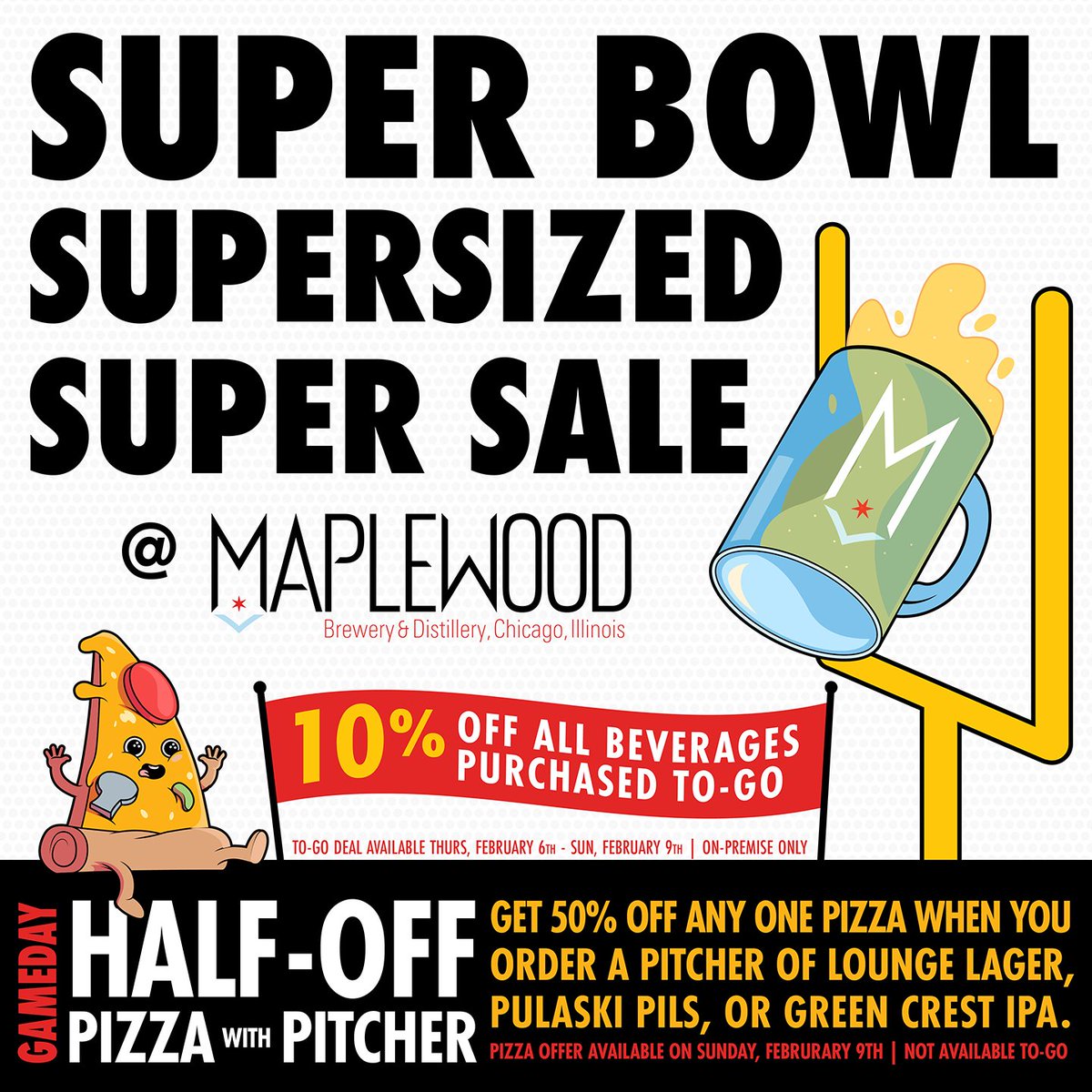 SUPER BOWL SUPERSIZED SUPER SALE*

*This sale may or may not be super.