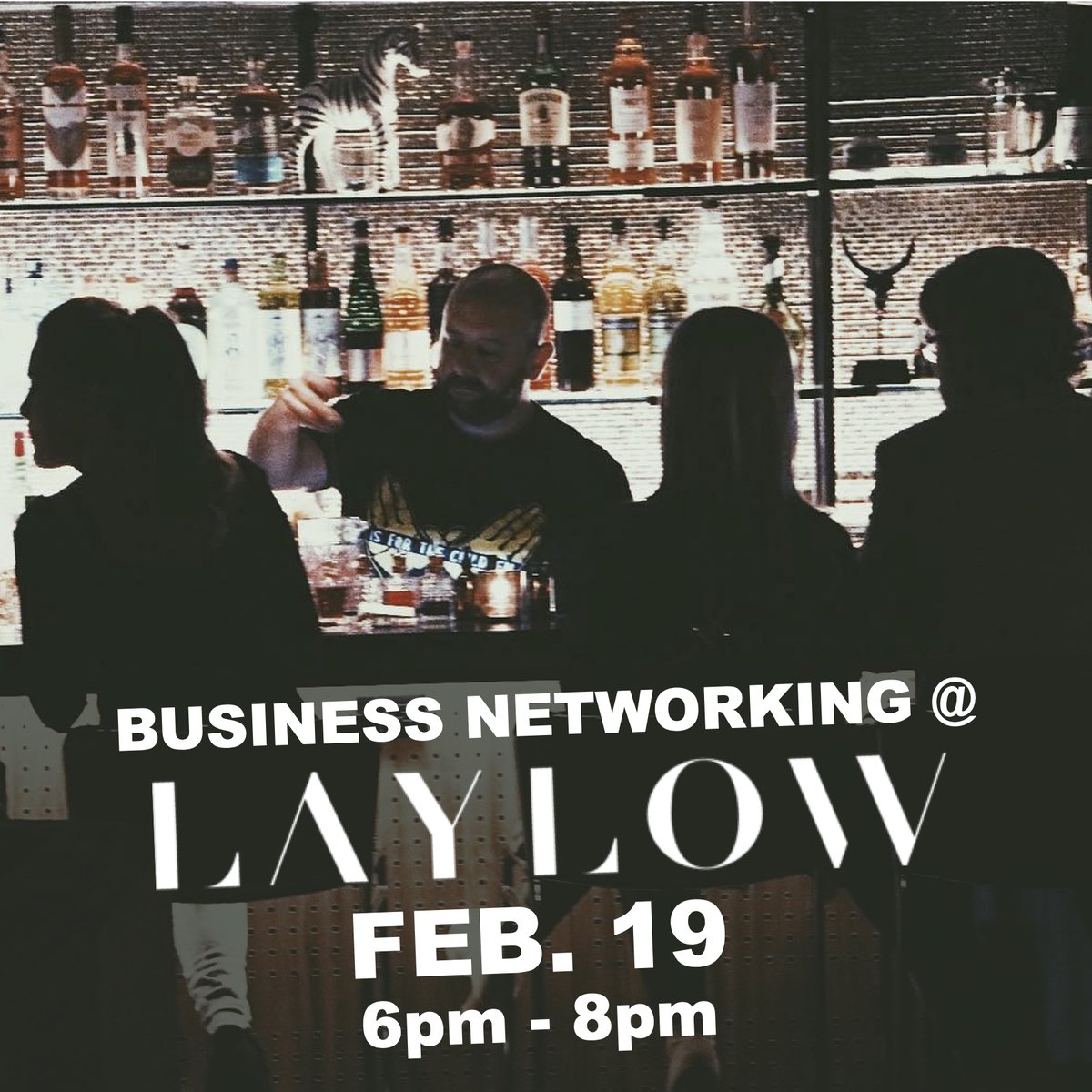Join us Wednesday, February 19th at Business Made Social at Laylow from 6pm - 8pm.

To register visit: eventbrite.com/e/business-mad…

#laylow #asburyparkchamber #businessnetworking #businessmadesocial #AsburyParkNJ #BusinessAfterHours
