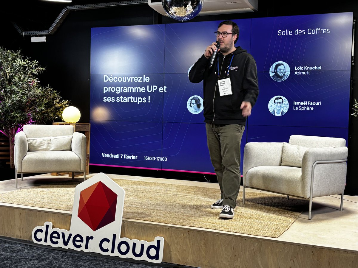 azimuttapp's tweet photo. Presented two demo at the @clever_cloud Fest and pitched Azimutt 😍
Thanks for the event and the support, lots of good discussions and opportunities.
So much excited! https://t.co/lK4Way2Erv