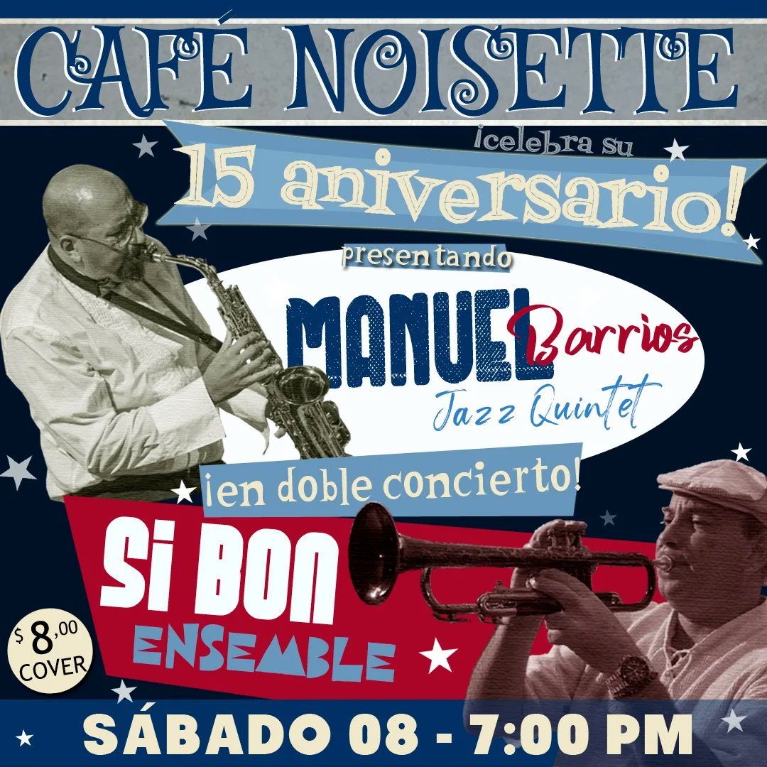 El Café Noisette de La Carlota está de cumpleaños. Es uno de los pocos lugares de Caracas que programa regularmente jazz