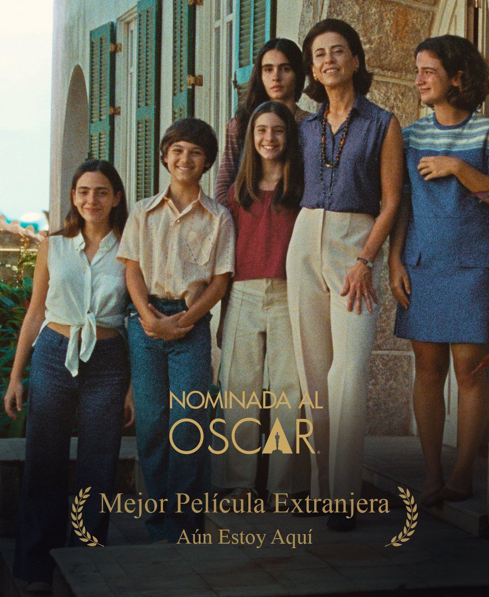 PrimeCinemasBo's tweet photo. Nominada en 3 categorías para los premios #Oscar2025 y ganadora al #GloboDeOro a mejor actriz. 🎬🍿

#AúnEstoyAquí ya está en cartelera #PrimeCinemas ¡Y está imperdible! https://t.co/nRkDoNR8B9