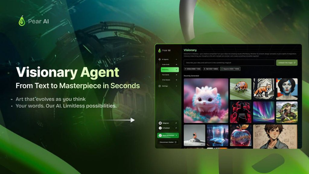 ⚡️ Visionary Agent is on the horizon ⚡️

Imagine turning your text prompts into high-quality, custom images powered by advanced AI. 
Visionary combines advanced machine learning with creative precision to deliver visuals that align perfectly with your vision—whether for branding,