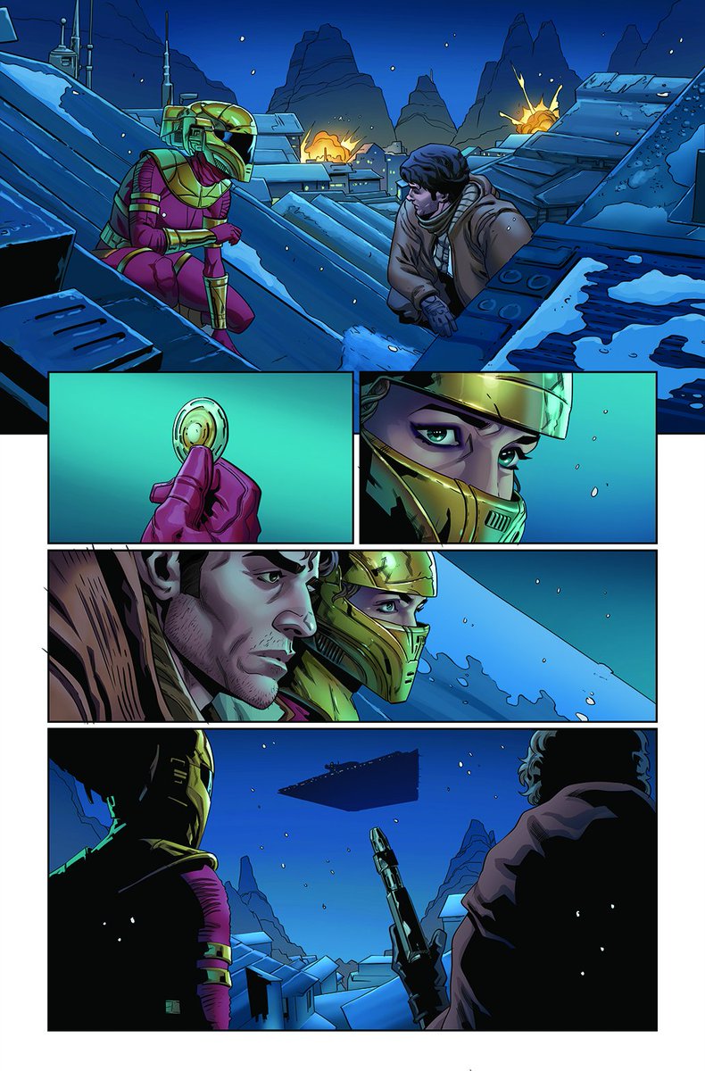 From the STAR WARS: RISE OF SKYWALKER adaptation. Issue 2!