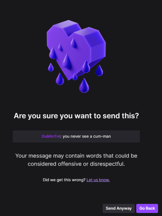 cant even cum on twitch anymore because woke