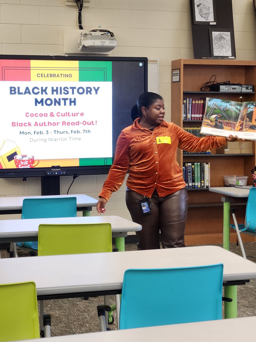 hhs_prncpl's tweet image. Thanks to everyone that joined us for Cocoa and Culture this week! #bhm @HenricoHighSch 💚💛