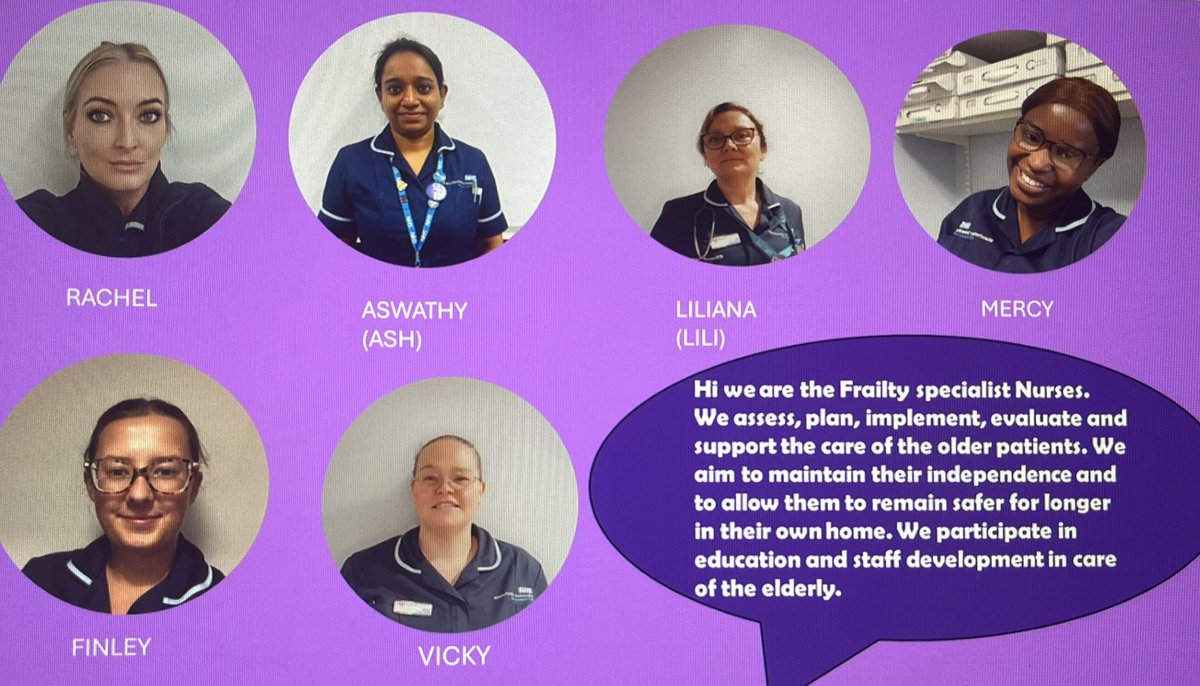 Meet the Frailty Specialist Nurses! WTWA! <a href="/SueWhit73224135/">Sue Harrison 💙</a> <a href="/WTWAeducation/">WTWA Corporate Education Team</a> <a href="/ComplexWtwa/">WTWAComplex</a>