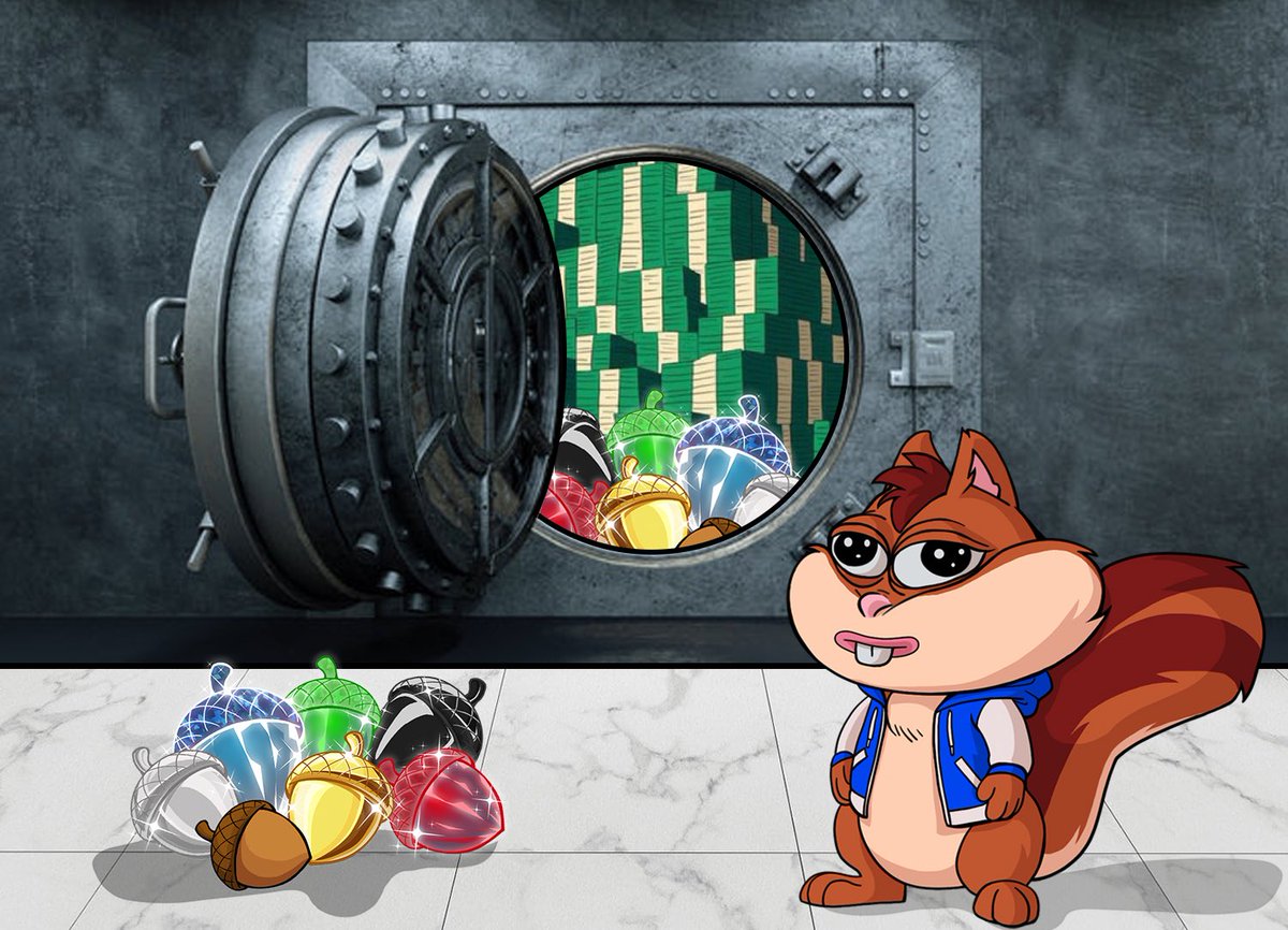 FYI - over 25% of our total supply is now locked in the NUTZ Vault with our partners <a href="/Velvet_Capital/">Velvet</a>

We’re primed for a run - don’t miss grabbing some $NUTZ at these levels‼️

Supply shock incoming! 🚀📈
