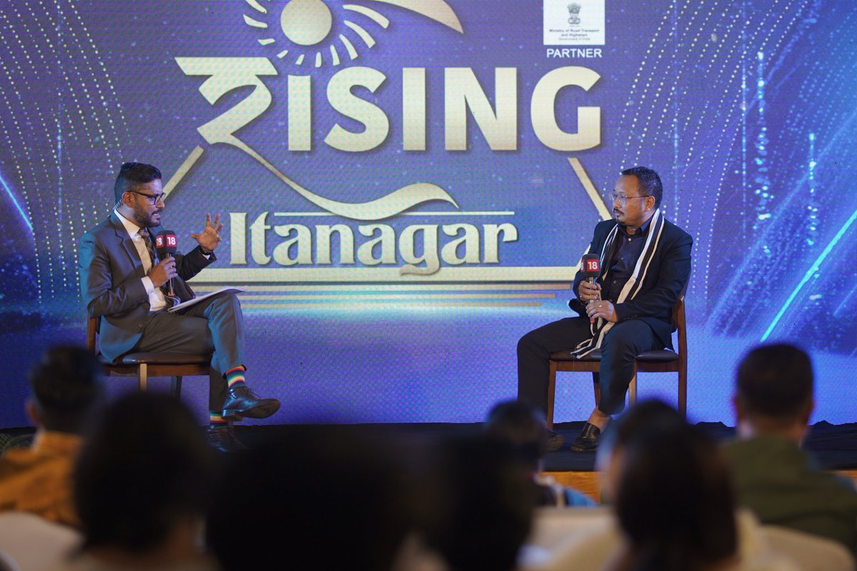 Rising Itanagar
Hon Law and Social Justice Minister Kento Jini spoke on different aspects annd aspirations. <a href="/KentoJini/">Kento Jini</a>
Here's the link to the interview 
 youtu.be/7kPTpe2Ypho?si…