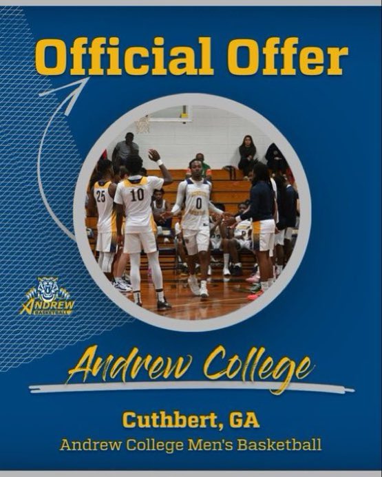 KOBY JOHNSON (@kobyjohnson06) on Twitter photo After a great conversation with <a href="/BBCoachS12/">Coach Skortz</a> I’m extremely blessed to receive an offer from <a href="/AndrewTigersMBB/">Andrew College MBB</a> 🟡🔵#fightingtigers <a href="/Tiger_BBall/">BCHS Boy's Basketball</a> #AGTG♥️ After a great conversation with <a href="/BBCoachS12/">Coach Skortz</a> I’m extremely blessed to receive an offer from <a href="/AndrewTigersMBB/">Andrew College MBB</a> 🟡🔵#fightingtigers <a href="/Tiger_BBall/">BCHS Boy's Basketball</a> #AGTG♥️