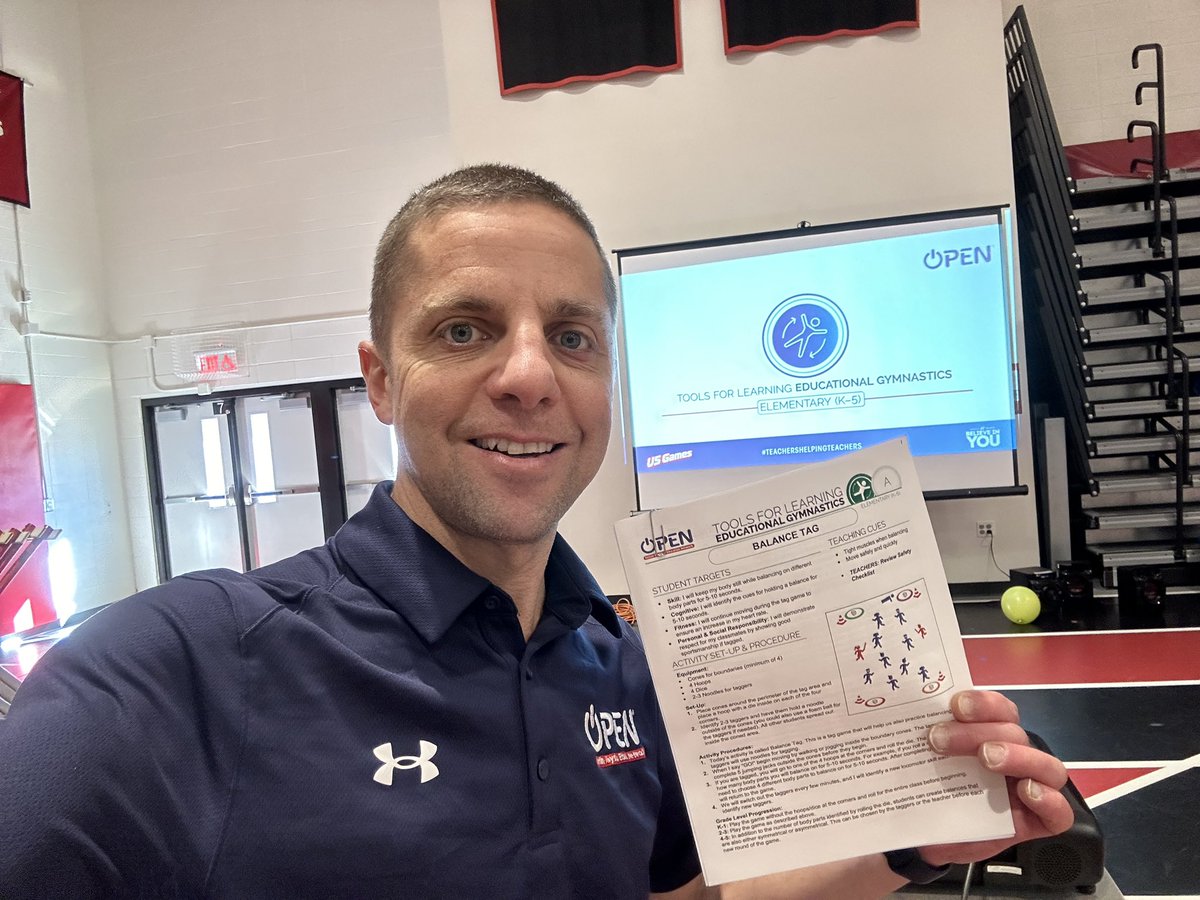 Action packed day sharing <a href="/OPENPhysEd/">OPEN Phys Ed</a> with an awesome group of #physed Ts!