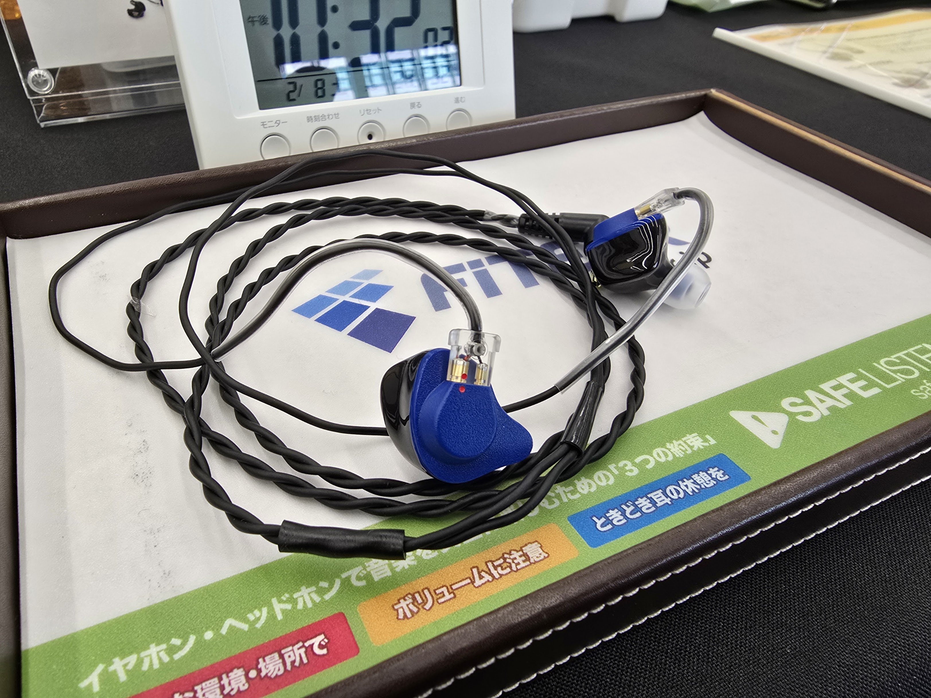 須山補聴器 FitEar HM334SR カスタムIEM