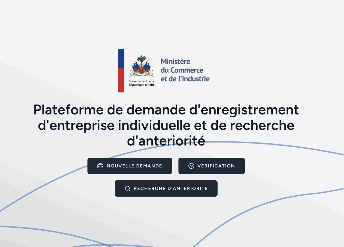 carelpedre's tweet photo. Mwen sot fè yon eksperyans ak Ministère Commerce @HaitiMCI ki vo aplodisman e pataj! Depi kèk tan, ministè a mete sou pye yon "Plateforme de demande d'enregistrement d'entreprise individuelle et de recherche d'anteriorité", ki pèmèt ou fè enregistreman non komèsyal biznis ou.

Depi ane pase, Non Komèsyal Chokarella te ekspire, epi te gen yon erè nan baz done kote yo te ekri “CHOKORELLA” olye de non kòrèk la. Yè swa, mwen deside reanrejistre konpayi an sou sit la, e eksperyans lan te senp, rapid ak efikas. Mwen te peye ak Moncash, epi nan mwens pase 24 èdtan, mwen resevwa Sètifika mwen sou imèl e mwen ka tou ale rekipere kopi fizik la nan ministè a.

Sa se yon gwo pa pou digitalizasyon sèvis piblik yo an Ayiti! Ministère Commerce @HaitiMCI merite BRAVO paske yo fasilite pwosesis enskripsyon biznis konsa. Sa montre ke teknoloji ka ede redwi biwokrasi epi rann bagay yo pi aksesib pou antreprenè yo.