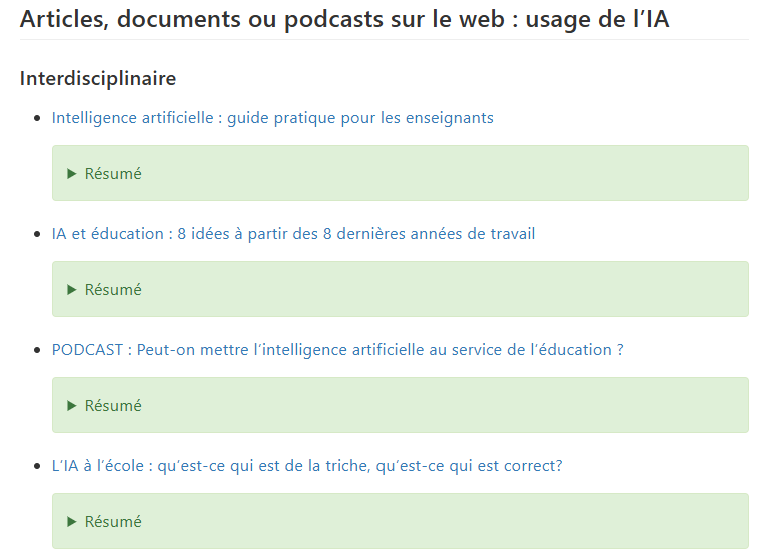 Plus de 70 articles, vidéos ou Podcasts sur l'usage pédagogique de l'IA mais aussi sur ses dangers. Des ressources pour toutes les disciplines.
C'est sur ce CodiMD : codimd.apps.education.fr/s/jXvDKmuOy
#IA #pédagogie
