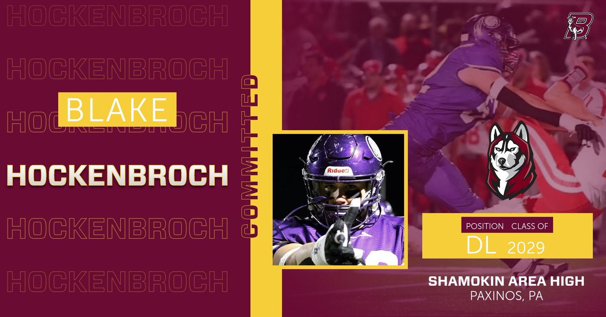 Blake Hockenbroch (@blakehock06) on Twitter photo Excited to announce that I will be continuing my academic and athletic career at Bloomsburg University! Thank you to all my friends, family, and coaches who have supported me throughout this process.
<a href="/SheptockFrank/">Frank Sheptock</a> <a href="/BloomUFootball/">Bloomsburg Football</a> <a href="/kahn_gl/">Greg Kahn</a> <a href="/CoachBernocco/">Josh Bernocco</a> <a href="/chase_higgins_/">Chase Higgins</a> Excited to announce that I will be continuing my academic and athletic career at Bloomsburg University! Thank you to all my friends, family, and coaches who have supported me throughout this process.
<a href="/SheptockFrank/">Frank Sheptock</a> <a href="/BloomUFootball/">Bloomsburg Football</a> <a href="/kahn_gl/">Greg Kahn</a> <a href="/CoachBernocco/">Josh Bernocco</a> <a href="/chase_higgins_/">Chase Higgins</a>