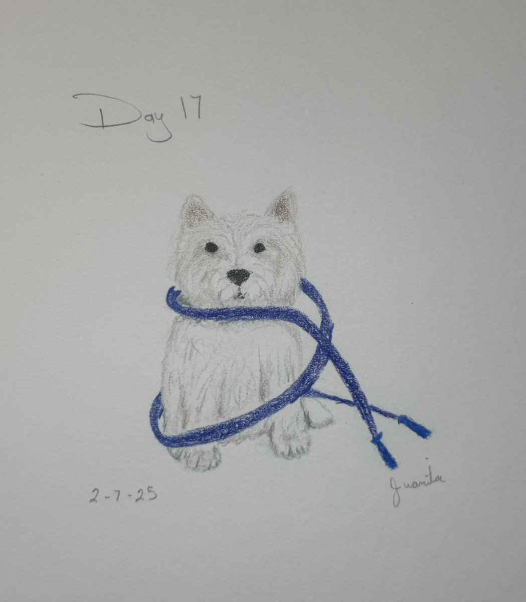 I was muvver’s muse today.  She’s been doing an art challenge and today her prompt was “jump rope”
