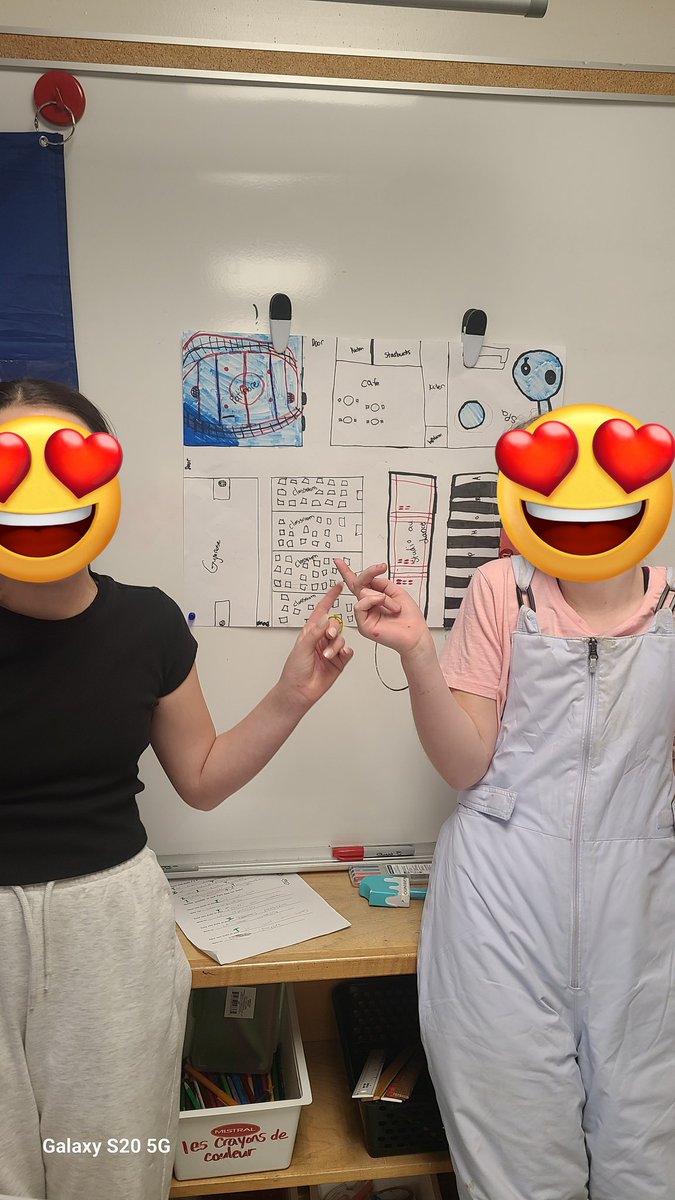 mme_ognibene's tweet photo. Gr.6's presented their #écoleidéale using #enville vocabulary and describing activities you can do at those places. #fsl #fls #corefrench #langchat @lkwwrdsb https://t.co/OYeYAEe5Ki