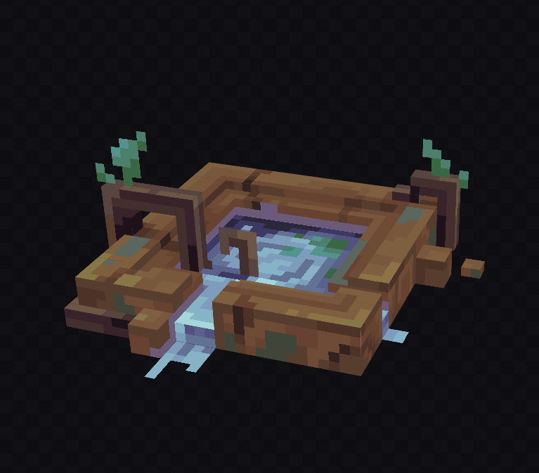 Desert spring water
#Blockbench #lowpoly #Minecraft #pixelart