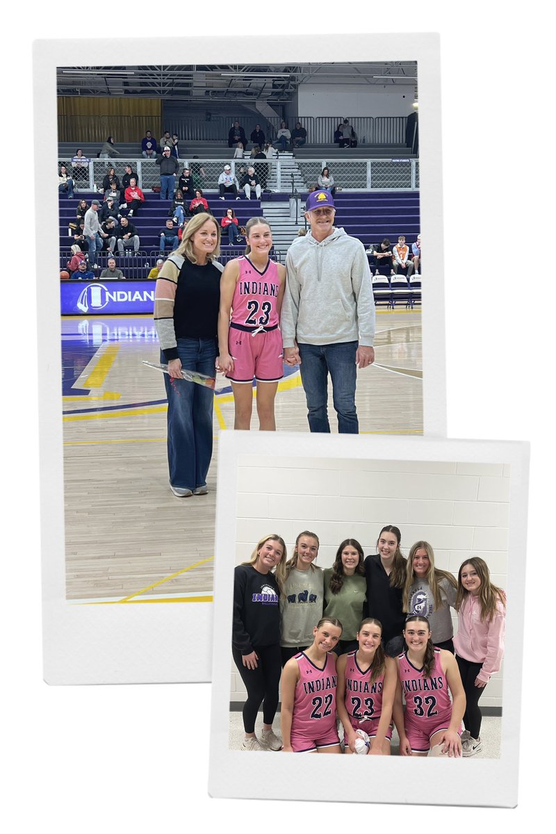 Happy Senior night to our #23 💜