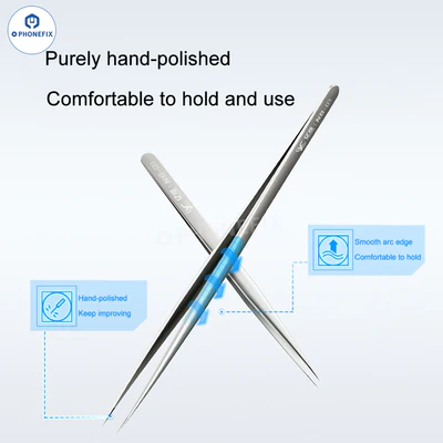 weikexiu's tweet photo. Precision long-pointed #tweezers can accurately clamp screws, #chips, and flying #wires. They come with a silicone protective cover to prevent slipping and are suitable for mobile phone and #computer repairs. 💪

#Chipclamping #Screwclamping #PCBrepair #diyfixtool #tweezers https://t.co/BOYdtcgs1b