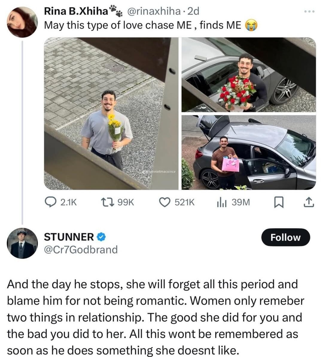 Why women get Ls (@ywomendeservles) on Twitter photo 