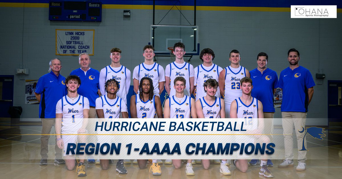 🏀Hurricane Basketball - Region Champions 🏆
📸Courtesy of Ohana Sports
