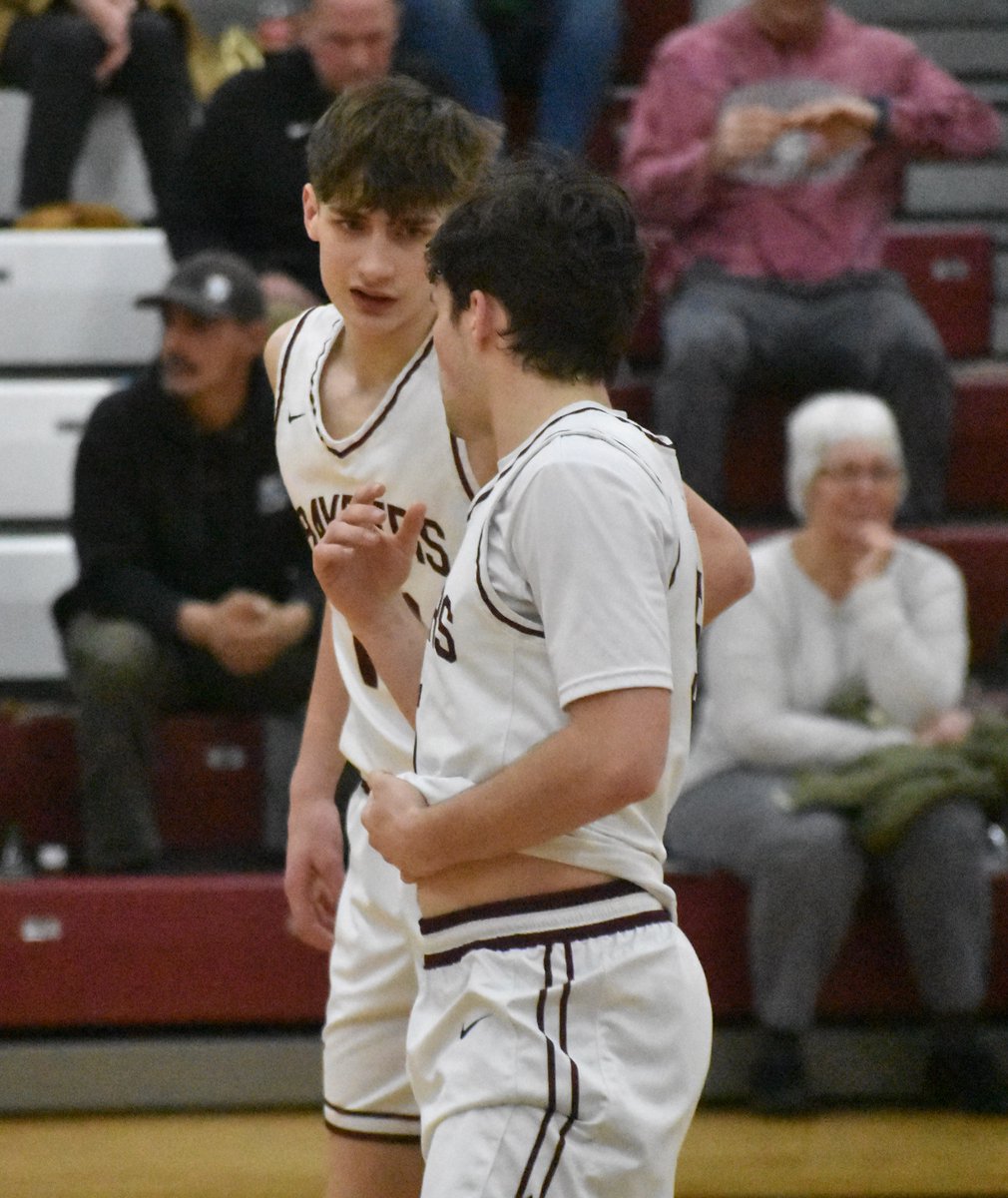 Breakout performance for Charlevoix 2028 Carter Greenacre. He did not miss a field goal and scored 15 points in the Rayders' 62-40 win in rivalry game with Boyne City. Athletic 6-0 guard for whom the game is slowing down.