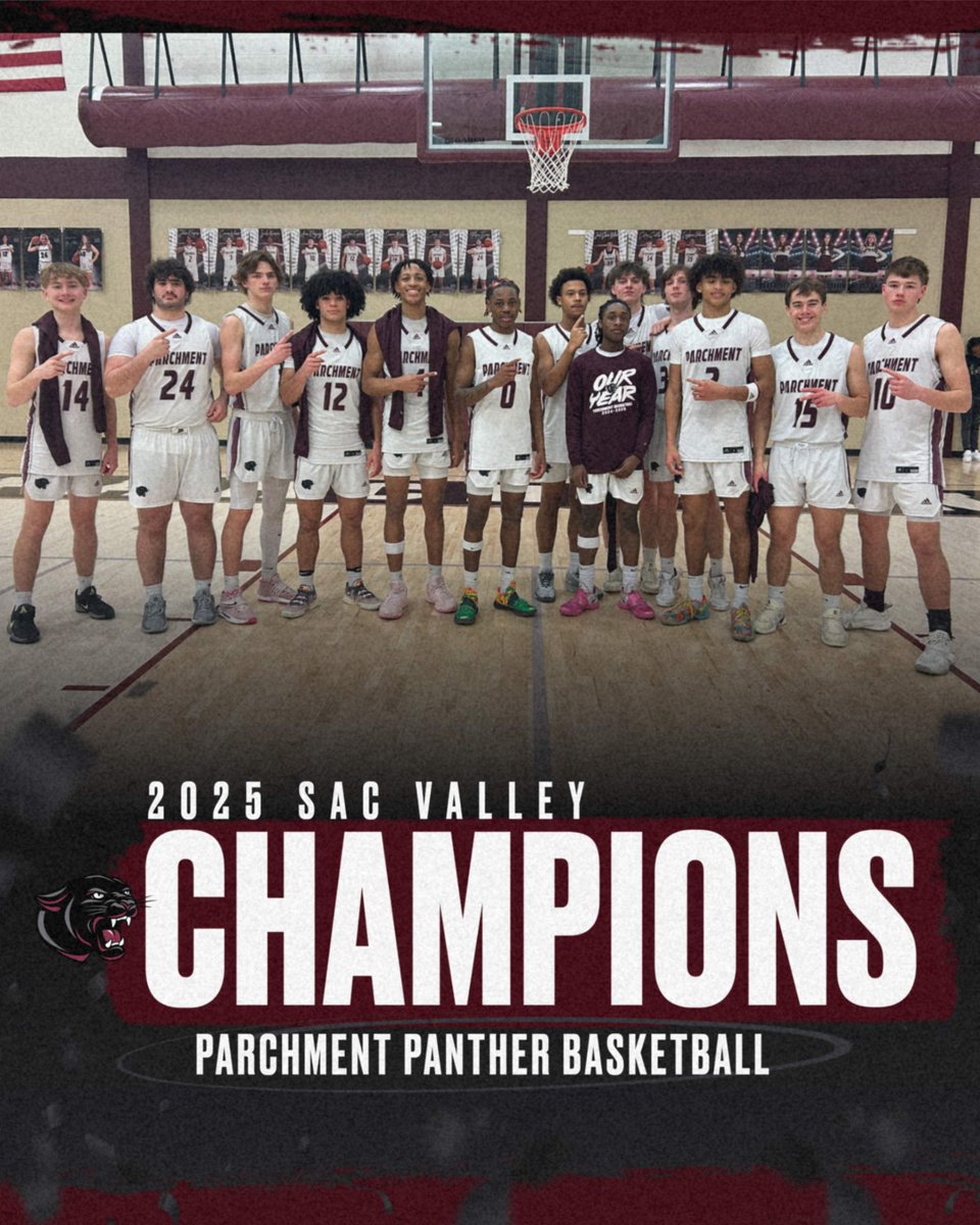 Congratulations to our varsity boys basketball team on capturing at least a share of the SAC Valley Division Championship with a hard fought 49-44 victory over Schoolcraft. The Panthers are currently two games ahead of second place with two games remaining.
Go Panthers!
