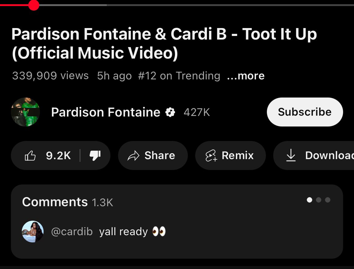 urzombified's tweet image. .@iamcardib next time you get a 250k view bot package.. make sure you get the commenting bots too