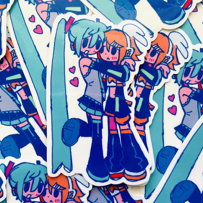 vday is just around the corner so here are some stickers i'll have up soon ^_^ drops tmrw .. 2pm EST!!