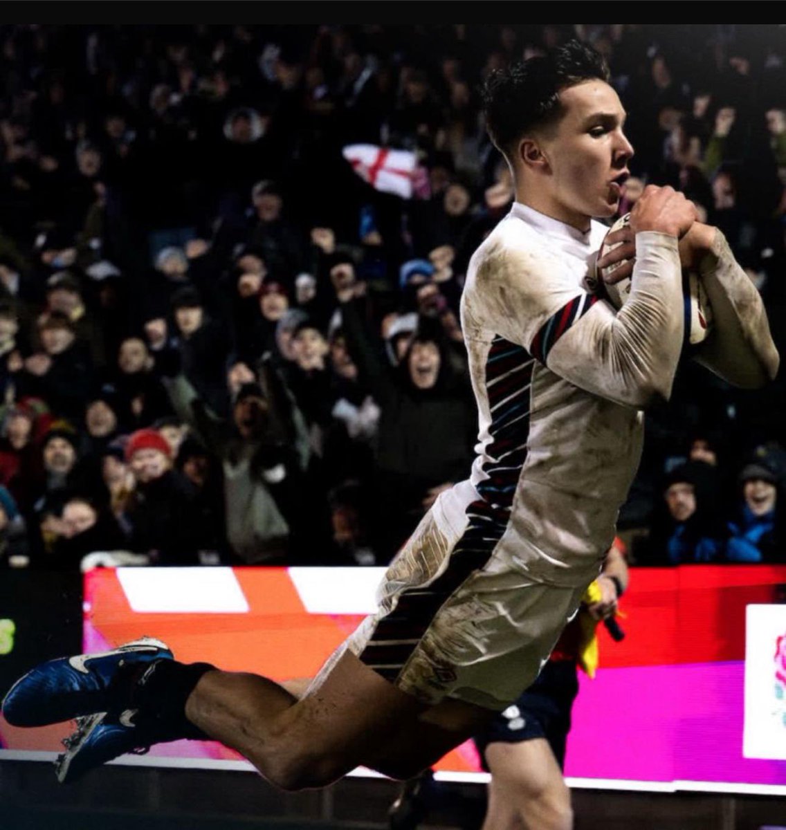 Well done Port’s Dom Hanson who seals the win for England u20 v France in the u20 6 Nations UTP 🔴⚪️🟢